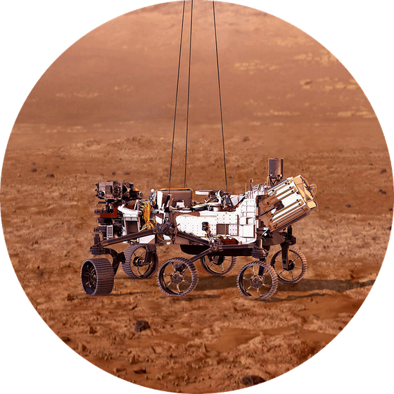 Planeta Mars, voz&iacute;tko Perseverance